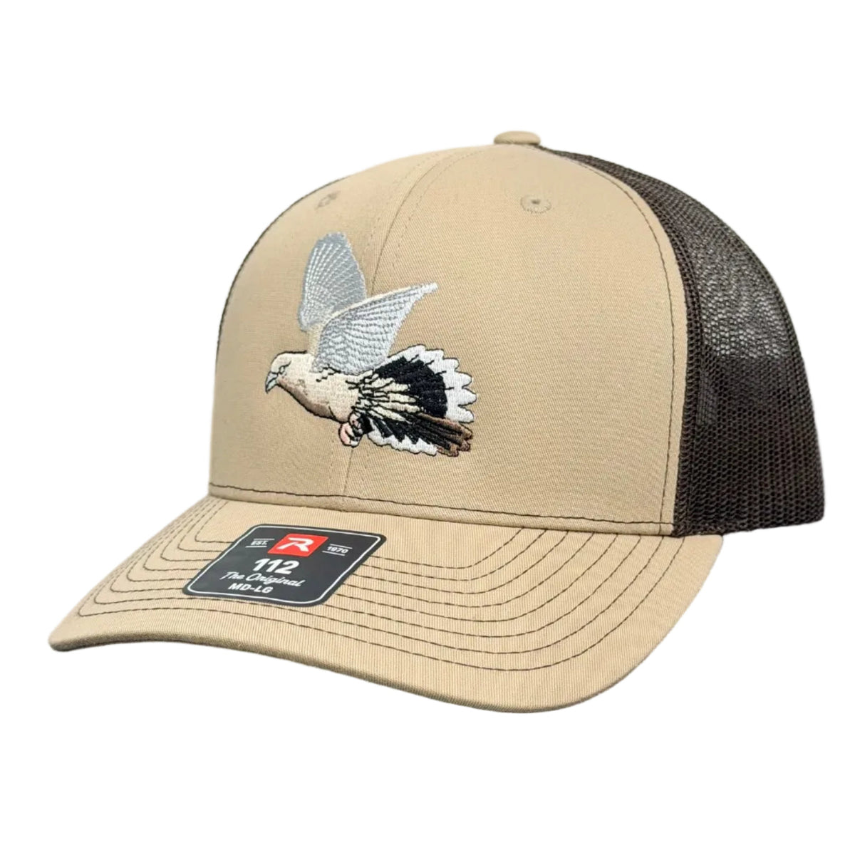 112 Khaki / Coffee Morning Dove Trucker