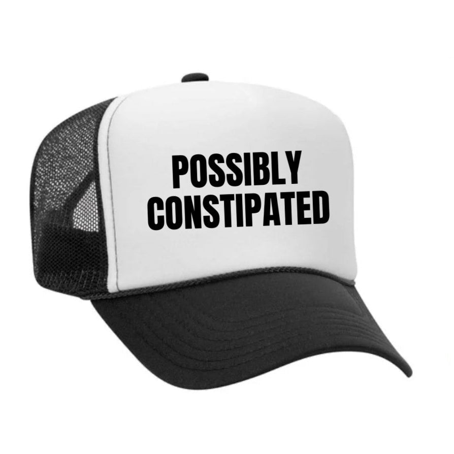 Possibly Constipated Trucker Hat
