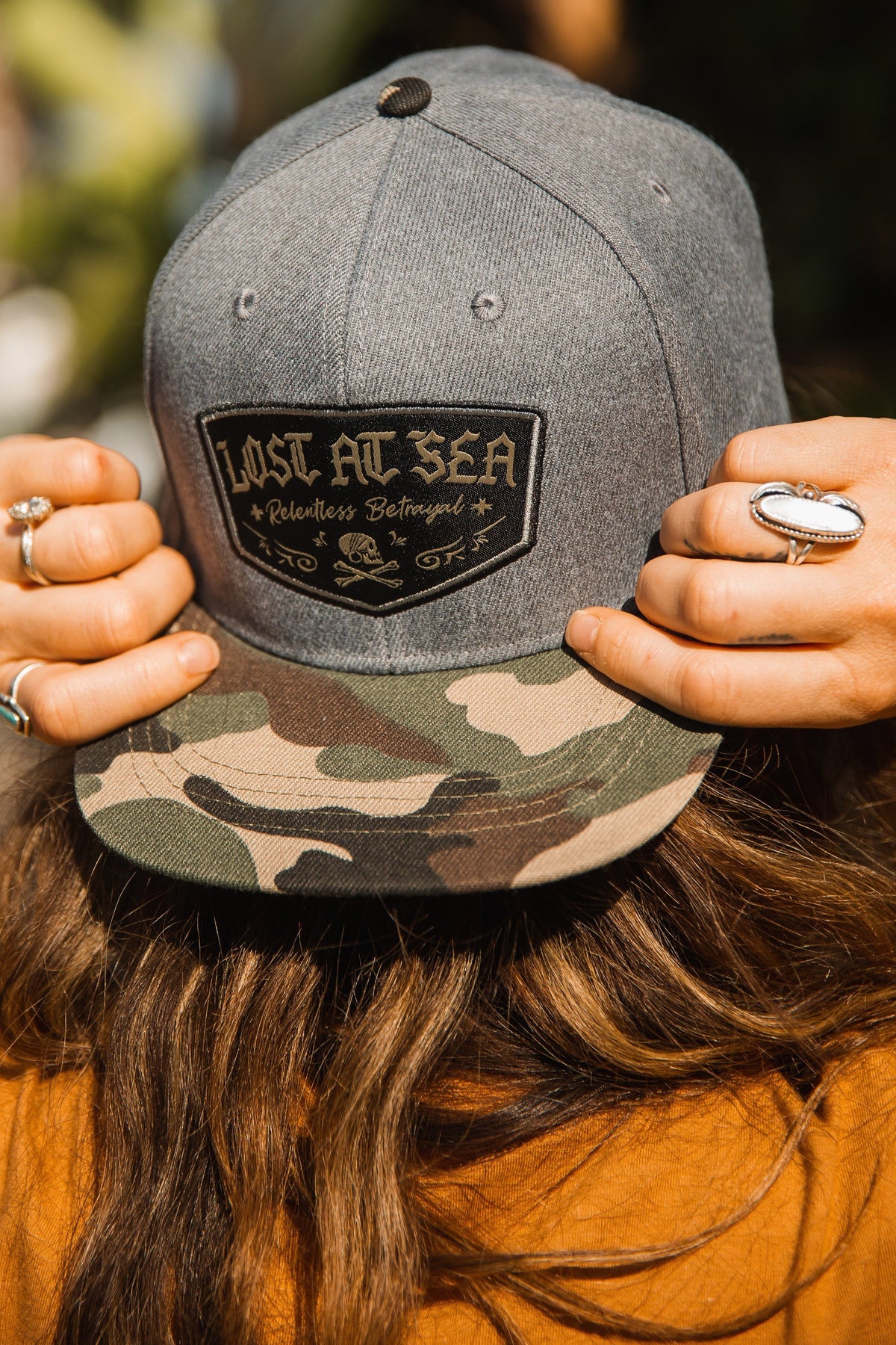 Lost At Sea Camo Snapback