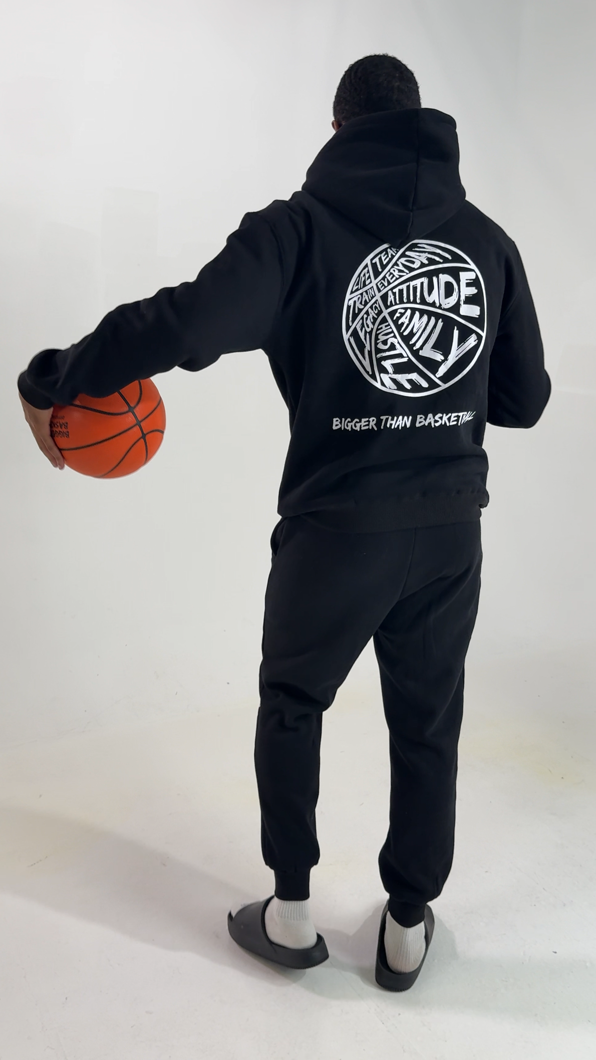 Bigger Than Basketball - Hoodie - Black