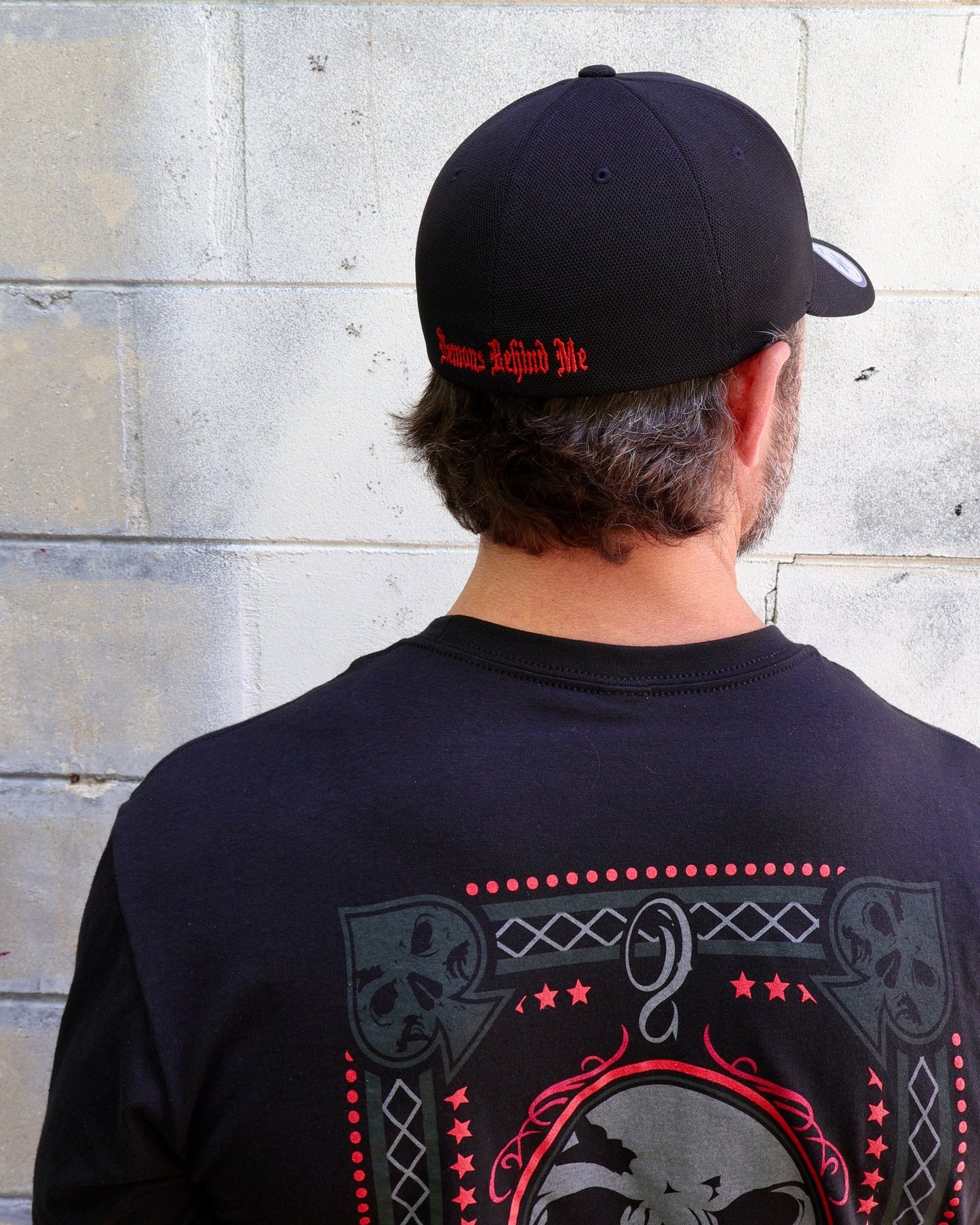 Black Never Fade "The Gambler" Fitted Cap