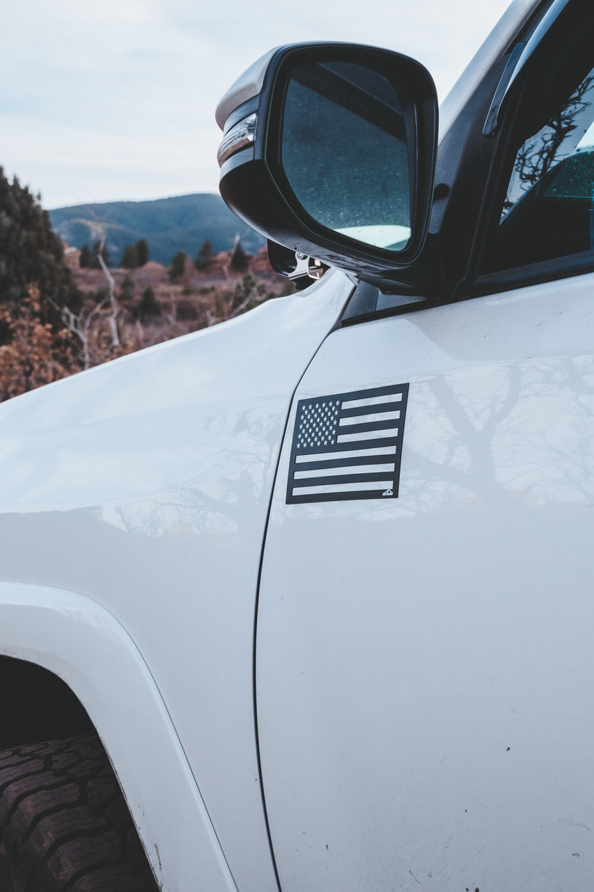American Flag Magnets with Brilliant White Stars
