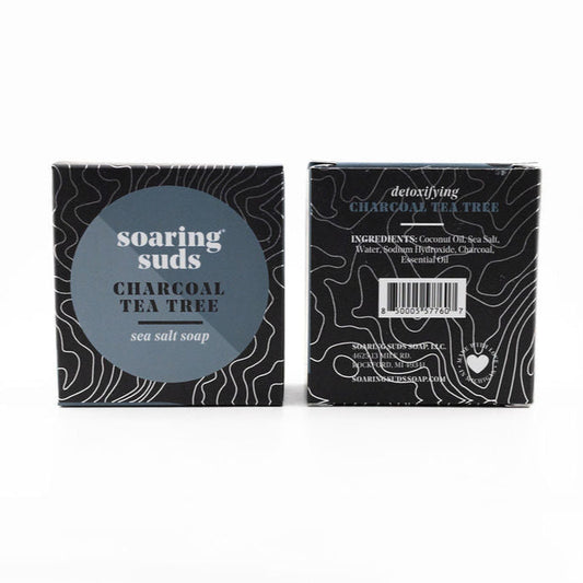 Charcoal Tea Tree Sea Salt Spa Bar
