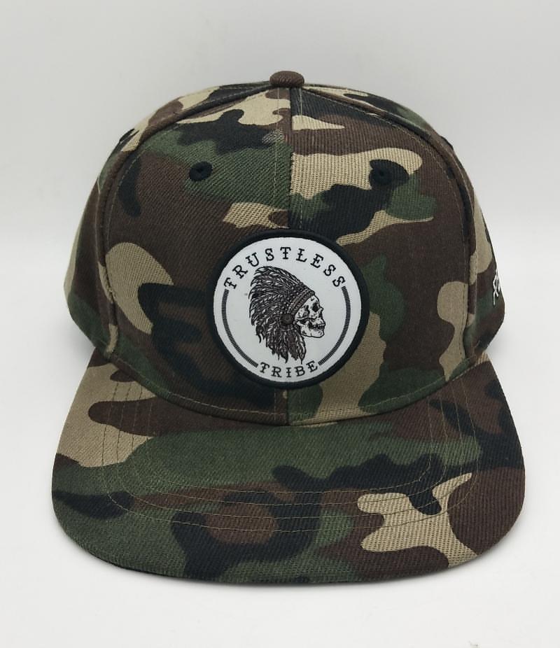 Trustless Tribe Camo Snapback