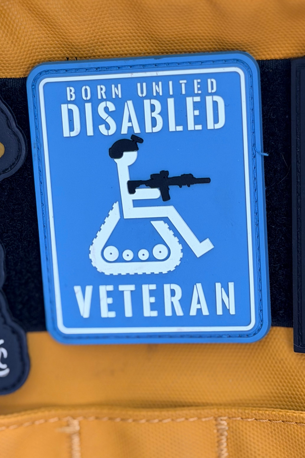 Disabled Vet PVC Patch