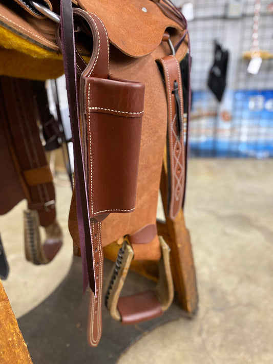 Hunter Chestnut Long Gun Flank Scabbard