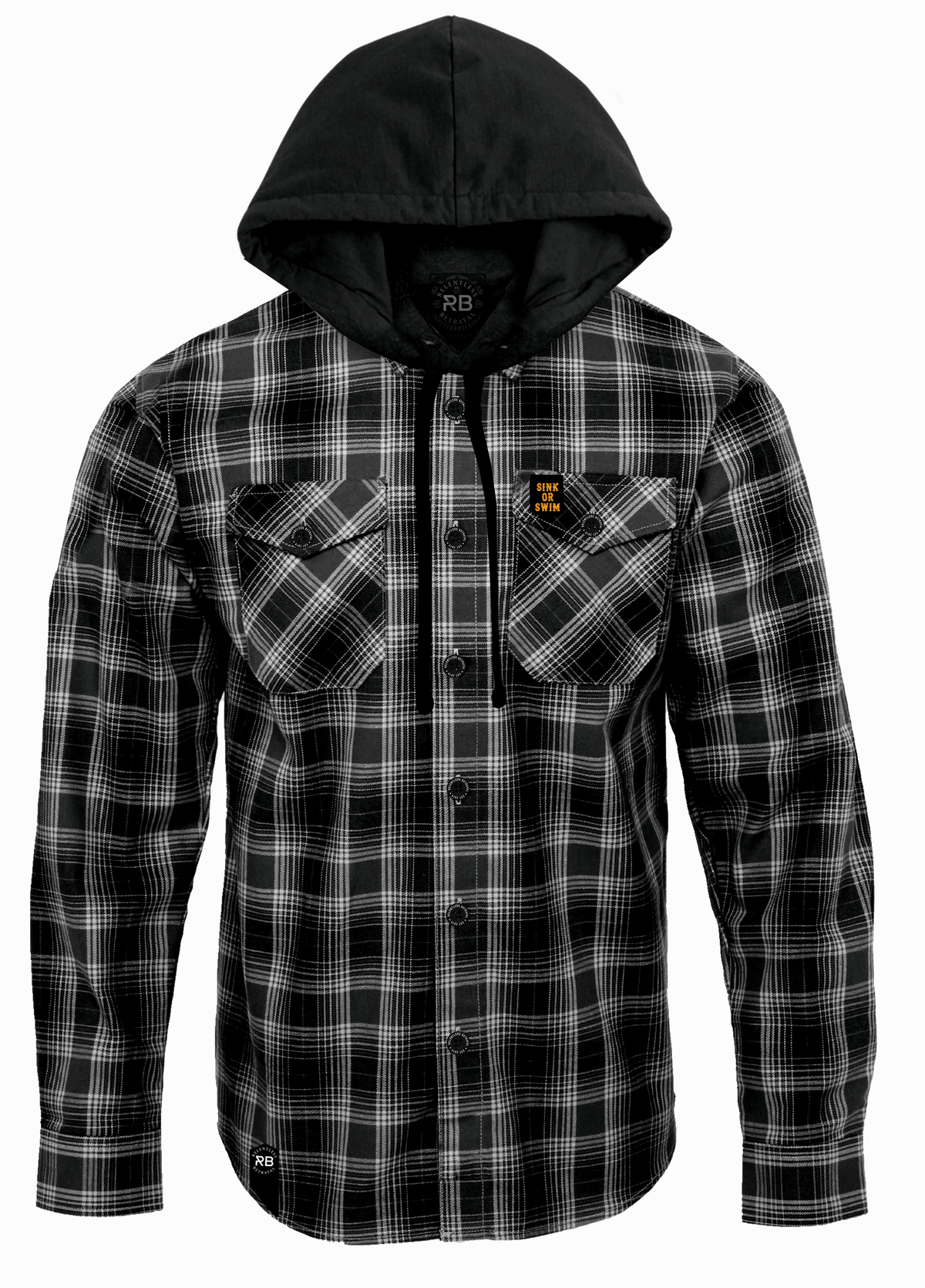 Sink Or Swim Premium Hooded Flannel