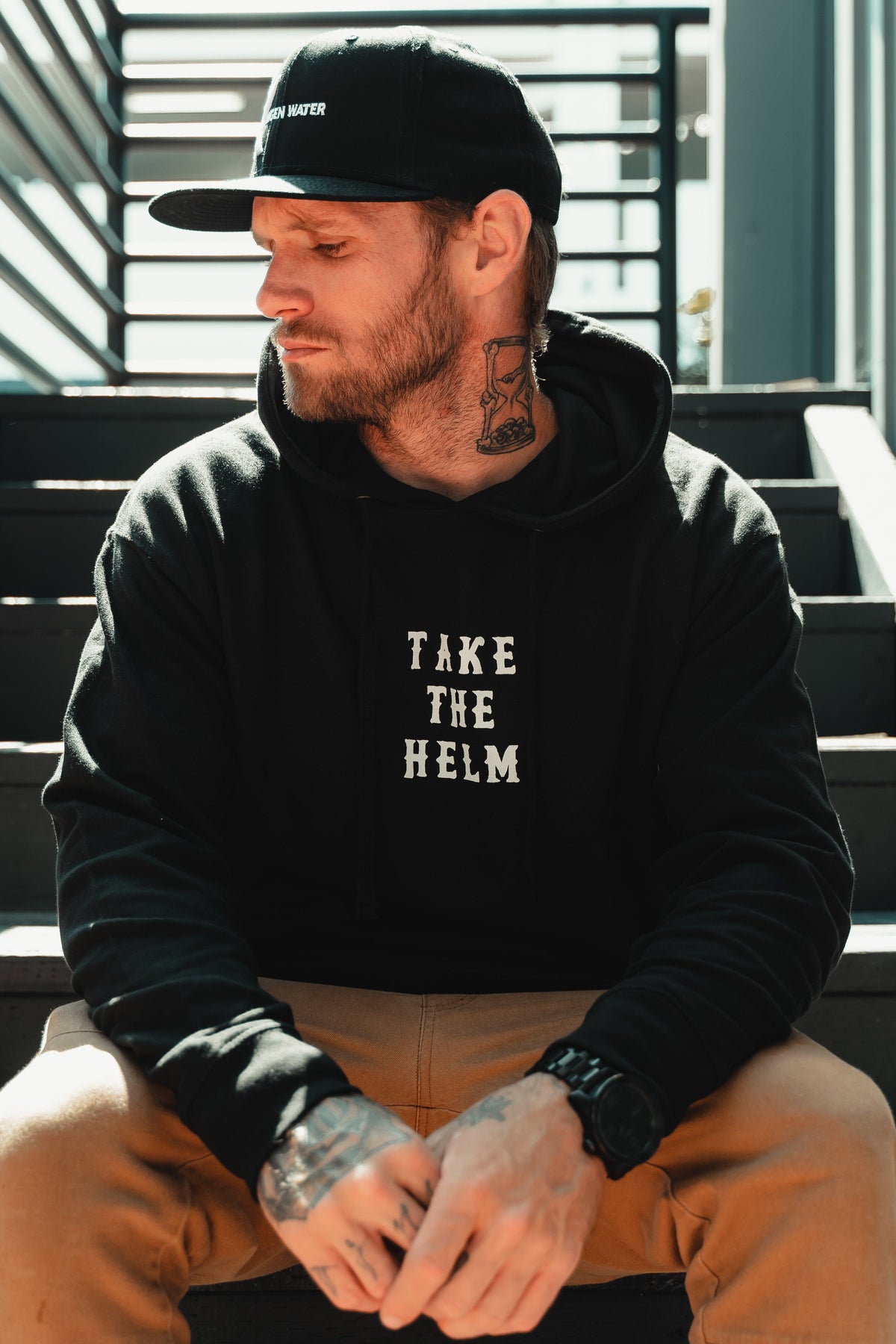 Take The Helm BLACK Hoodie