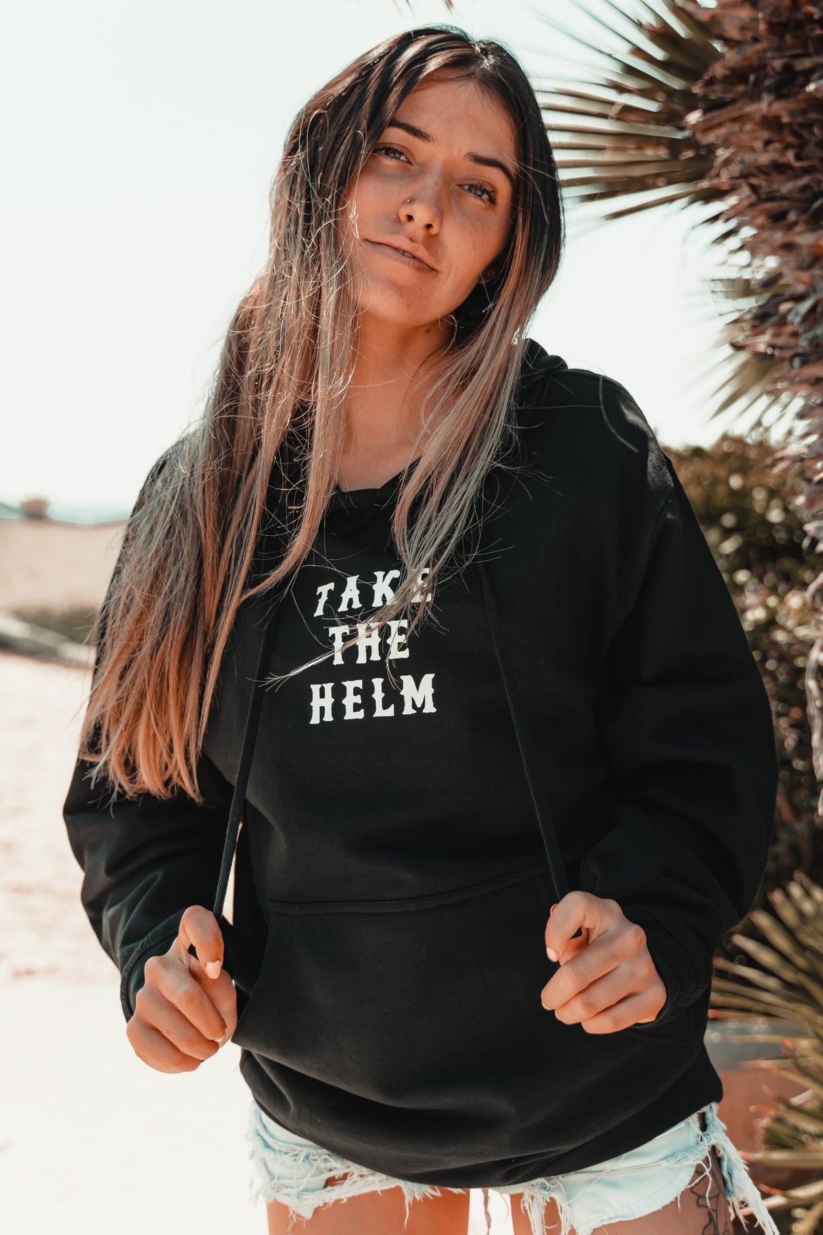 Take The Helm BLACK Hoodie