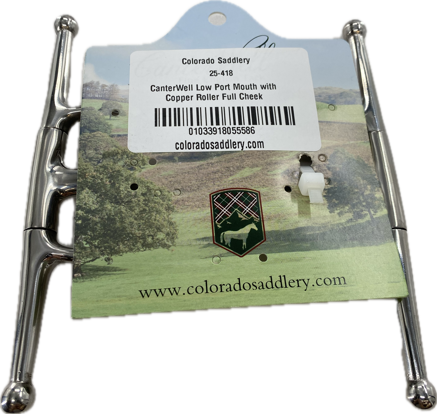 Canter Well Low Port Mouth with Copper Roller Full Cheek