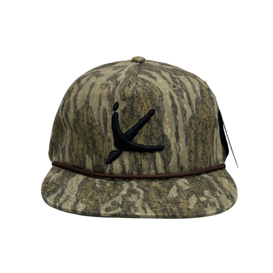 Old Rope Hat Mossy Oak New Bottomland w/ Turkey Tracks