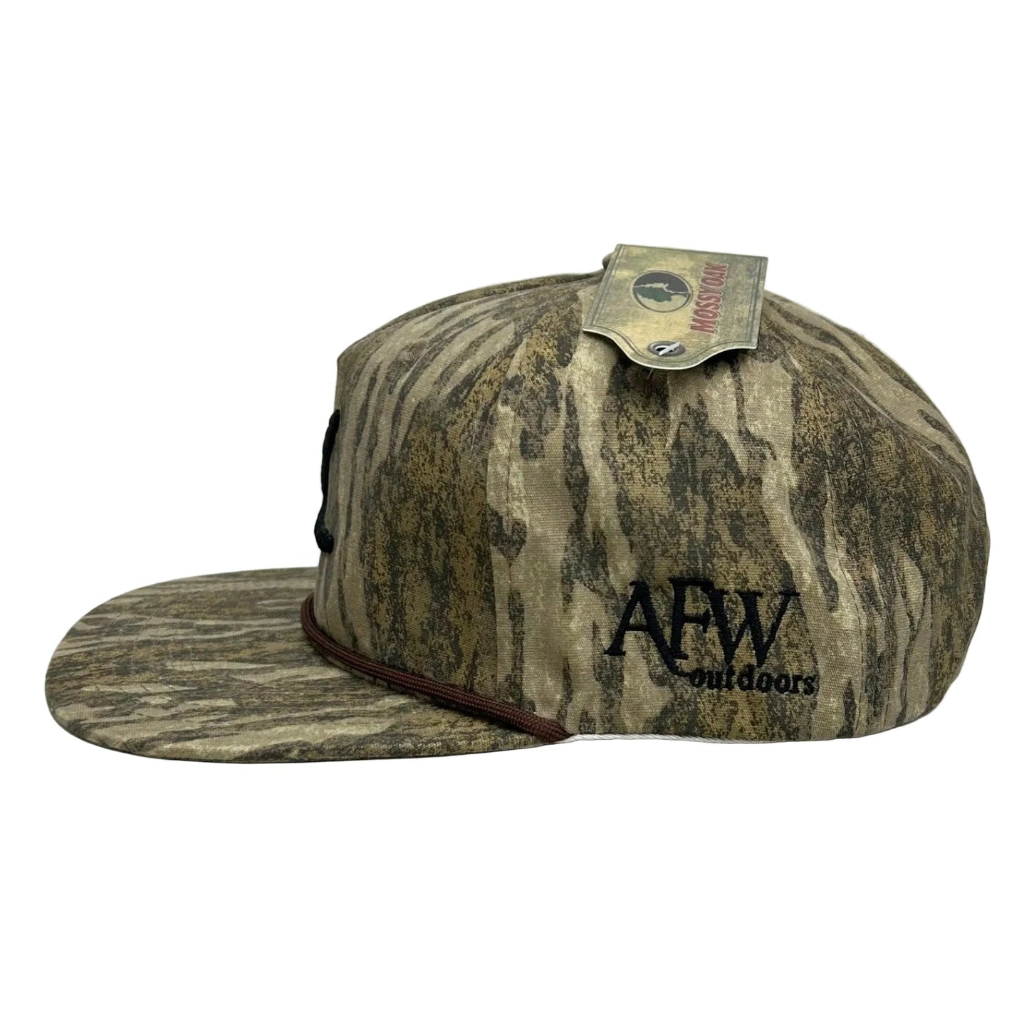 Old Rope Hat Mossy Oak New Bottomland w/ Turkey Tracks