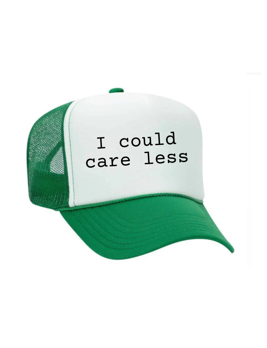 I Could Care Less Trucker Hat
