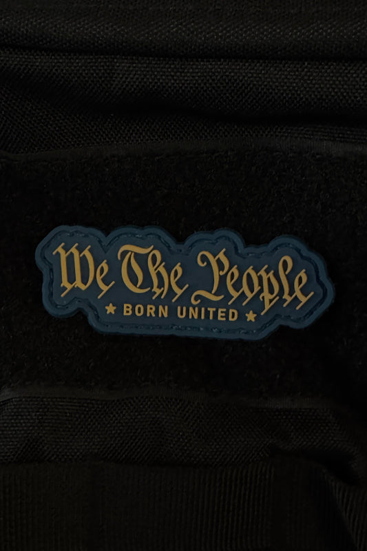 We The People PVC Patch