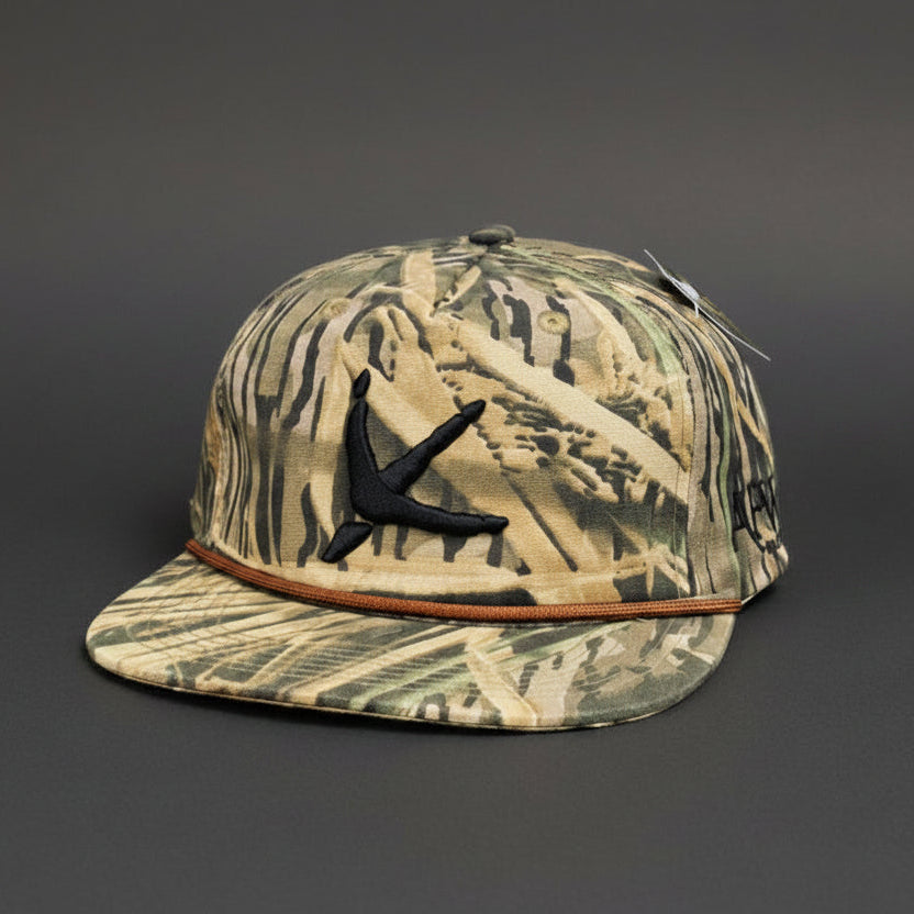 Old Rope Hat Mossy Shadow Grass w/ Turkey Tracks