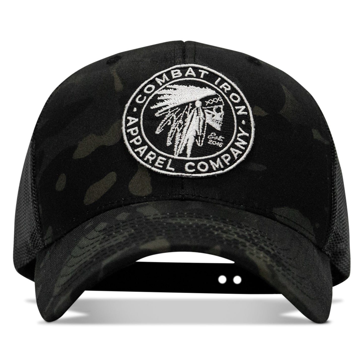 Indian Chief Skull Patch Snapback