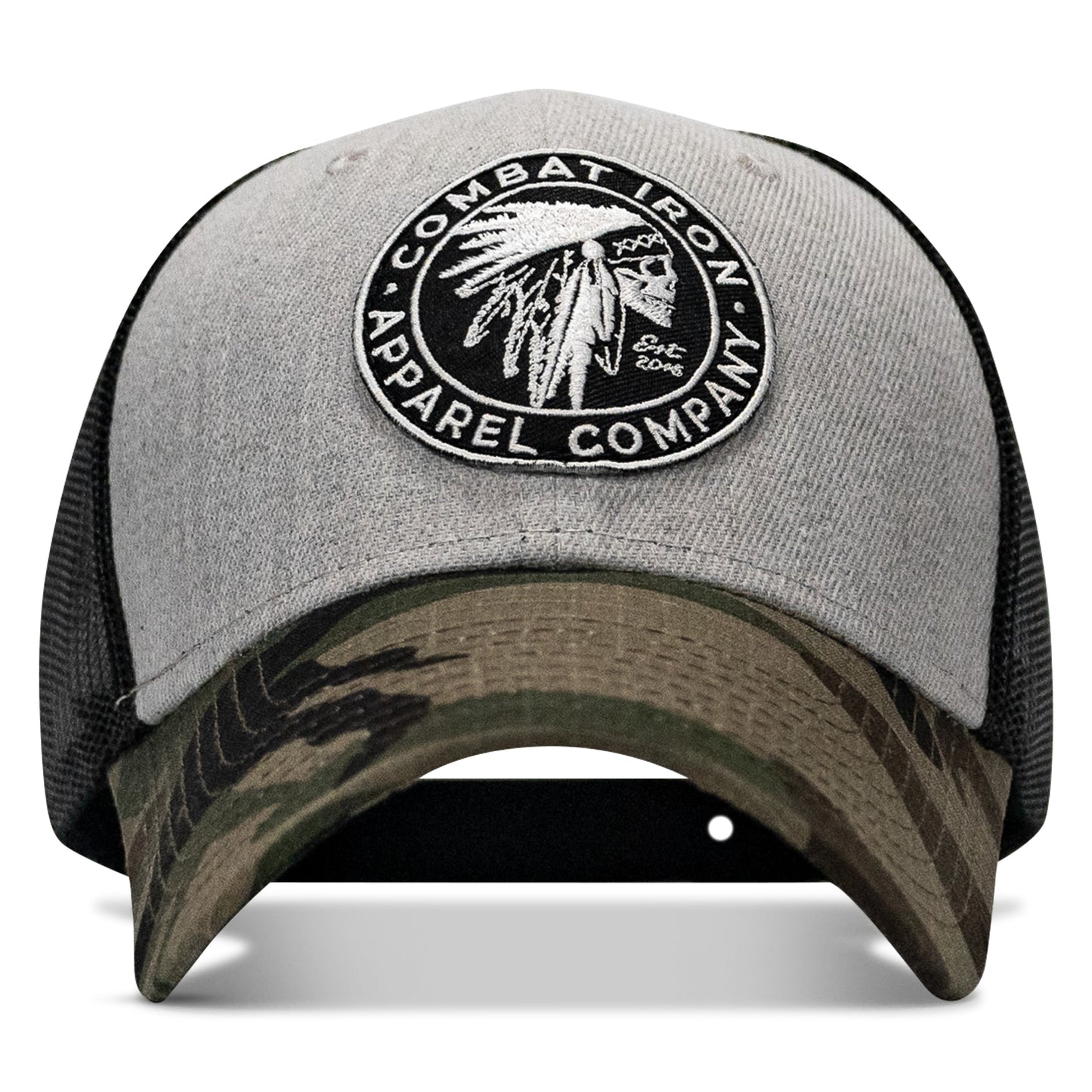 Indian Chief Skull Patch Snapback