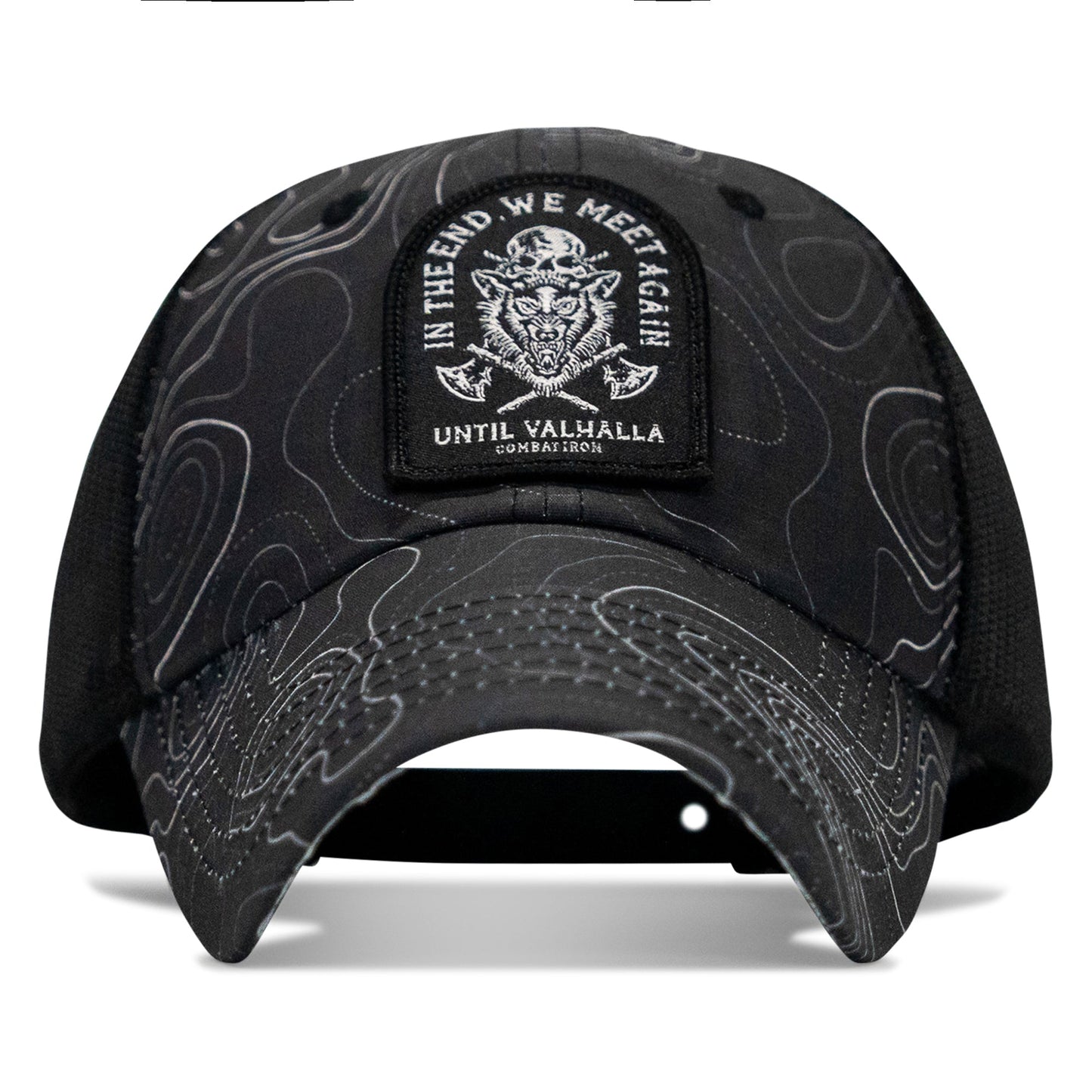 In The End, We Meet Again - Until Valhalla Patch Tactical Ripstop Mesh Snapback Hat