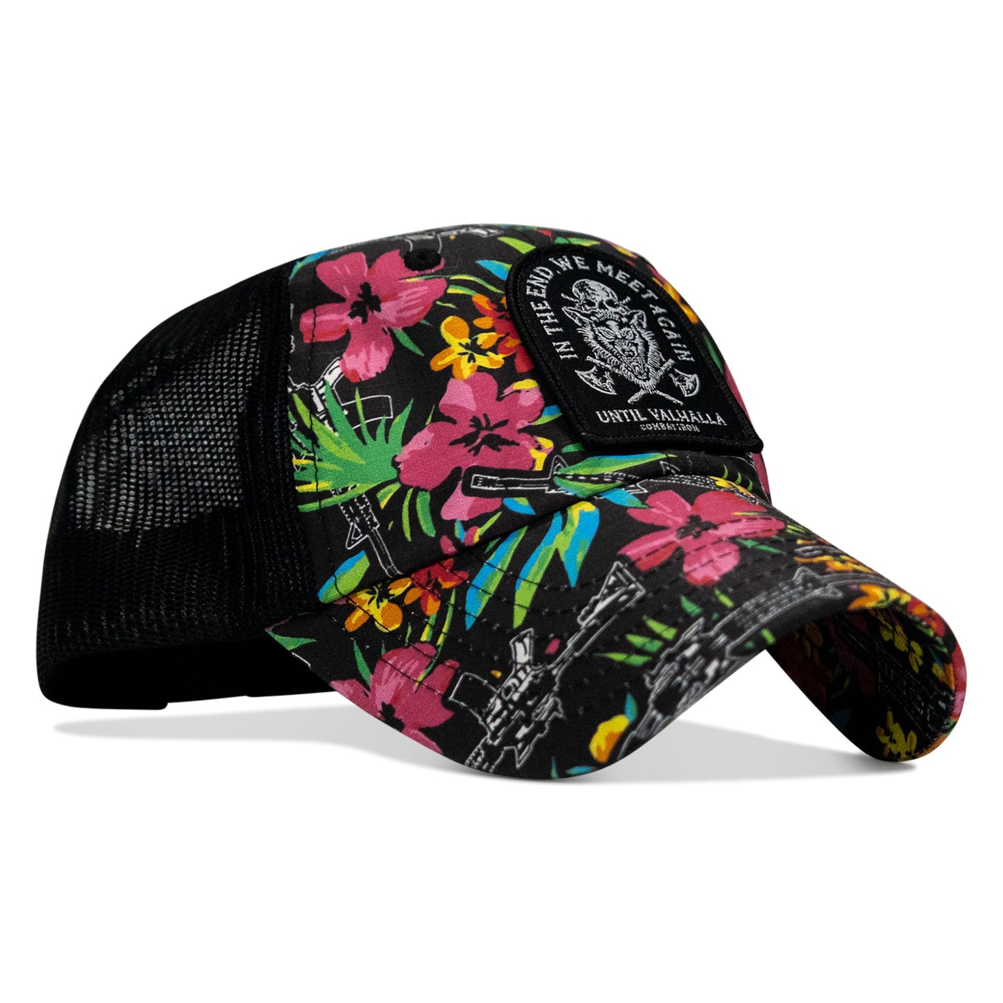 In The End, We Meet Again - Until Valhalla Patch Tactical Ripstop Mesh Snapback Hat