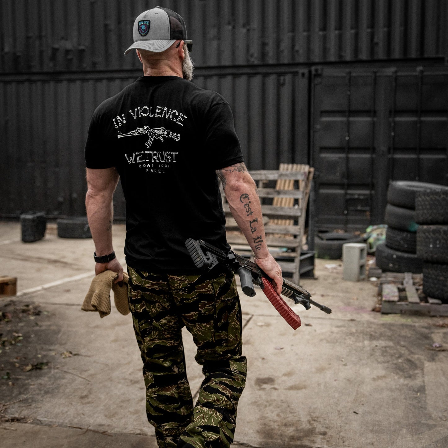 In Violence We Trust Men's T-Shirt