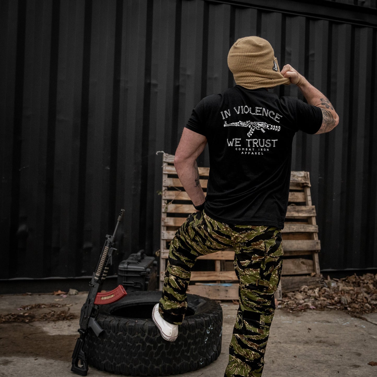 In Violence We Trust Men's T-Shirt