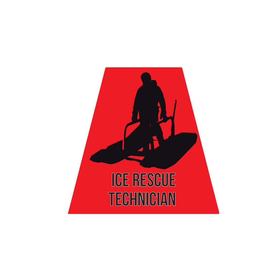 ICE RESCUE TECHNICAN REFLECTIVE HELMET (TET) TETRAHEDRON