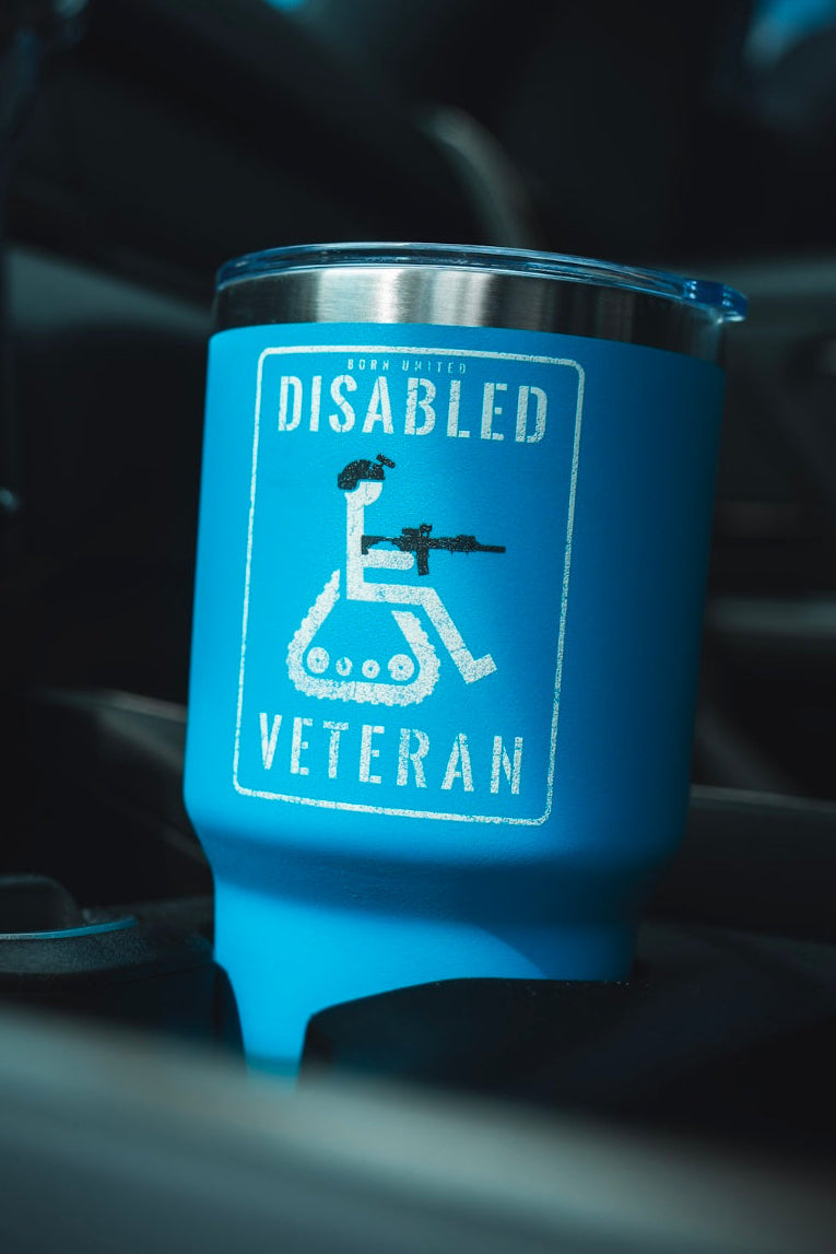 Disabled Vet Tumbler - 30oz