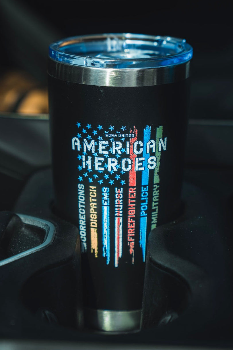American Heroes Tumbler - 20oz