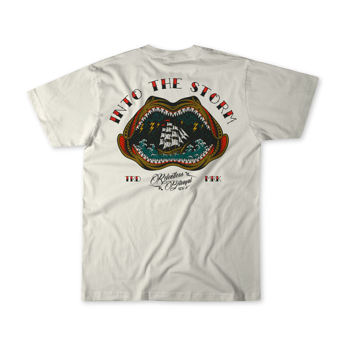 Into the Storm Premium Ivory T-Shirt