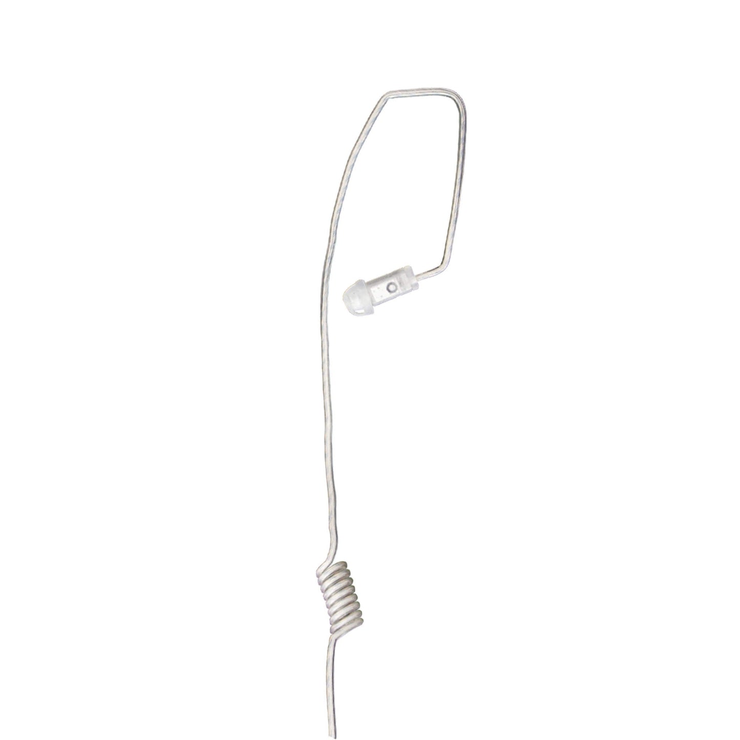 Invisible Series: The Ultimate Discrete Monitor Only IFB Earpiece- 48 Inch Cable w/ 3.5mm(mini plug) Anchor/Broadcaster Earset