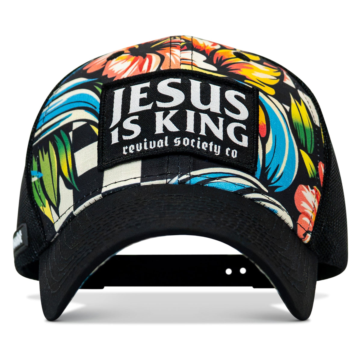 Jesus Is King Patch Original Ripstop Snapback Hat