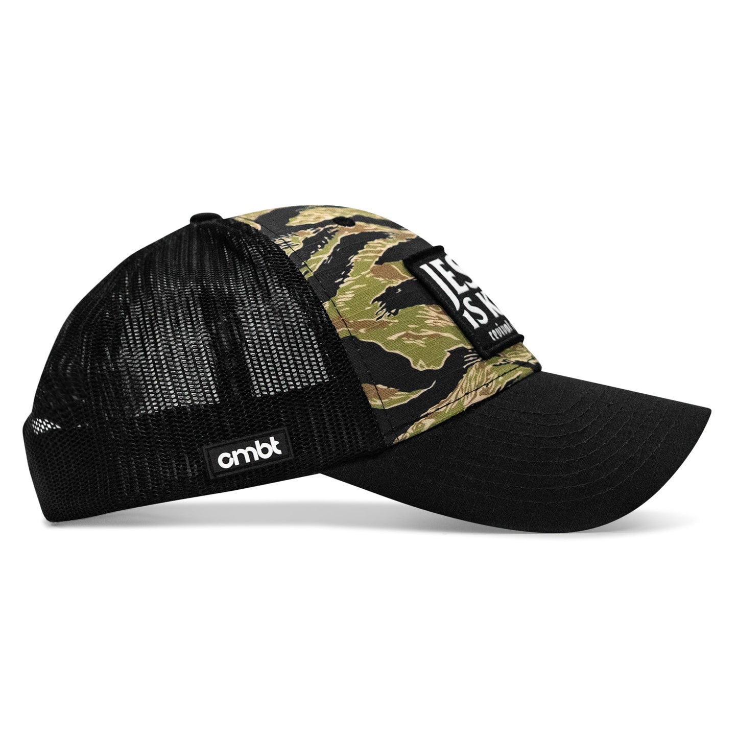 Jesus Is King Patch Original Ripstop Snapback Hat
