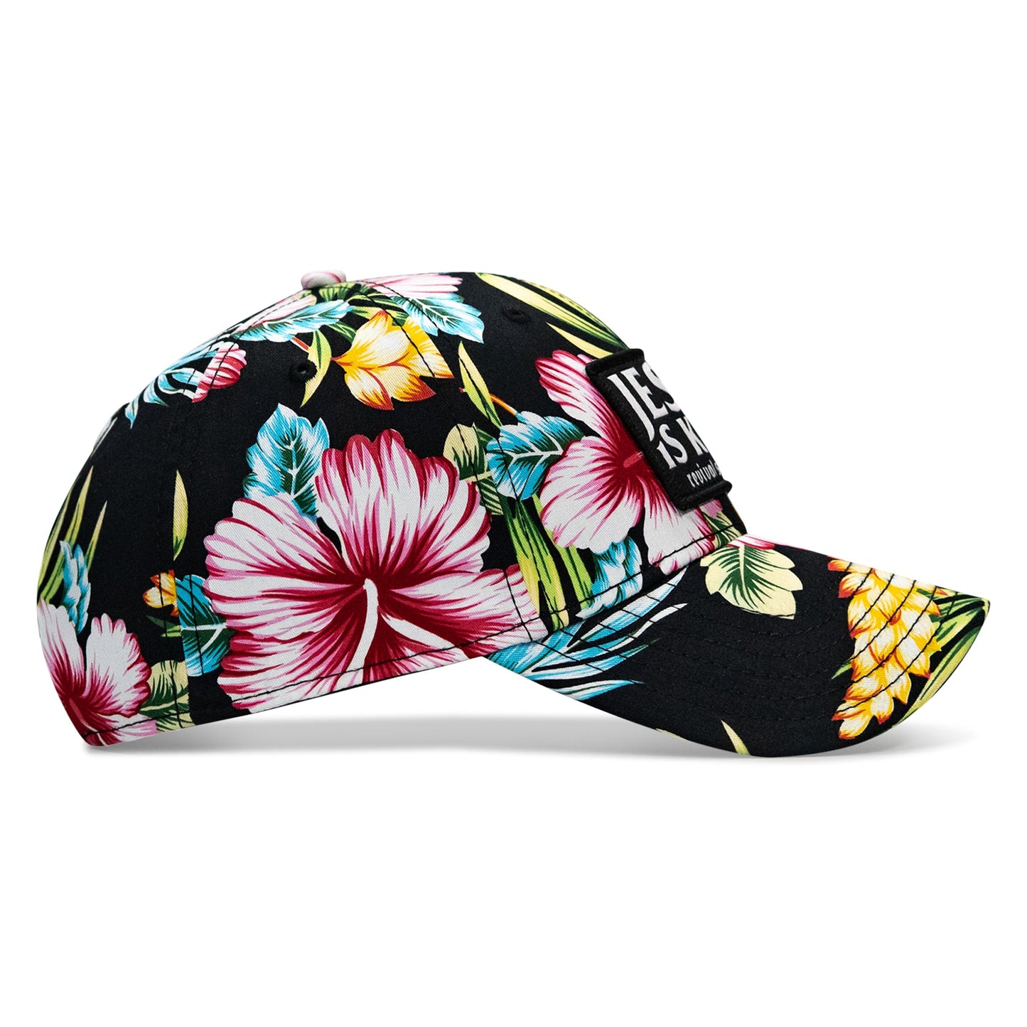 Jesus Is King Patch Snapback Hat