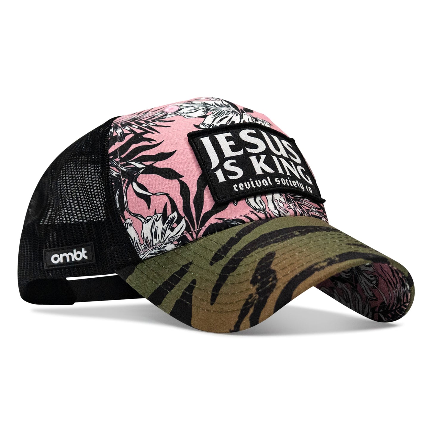 Jesus Is King Patch Original Ripstop Snapback Hat