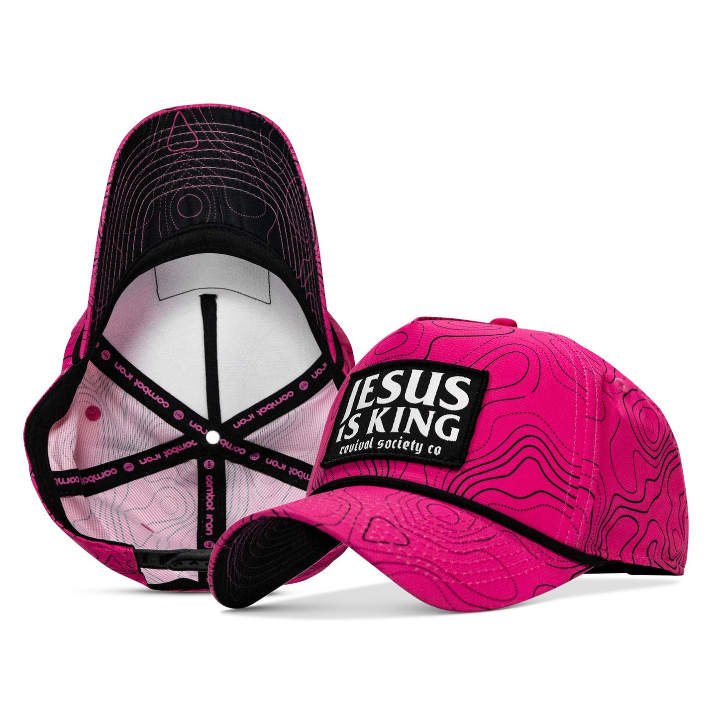 Jesus Is King Patch Weekender Snapback