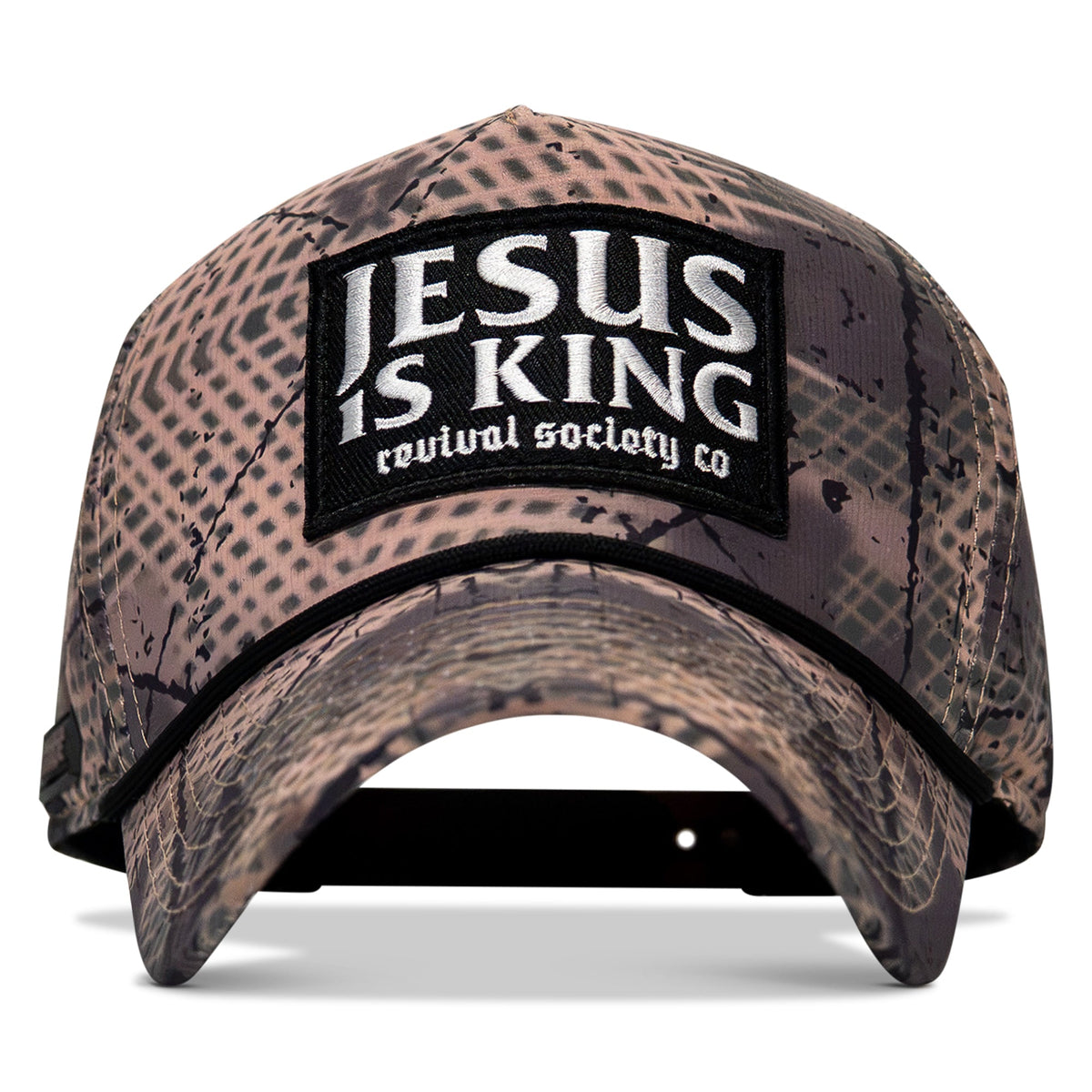 Jesus Is King Patch Weekender Snapback
