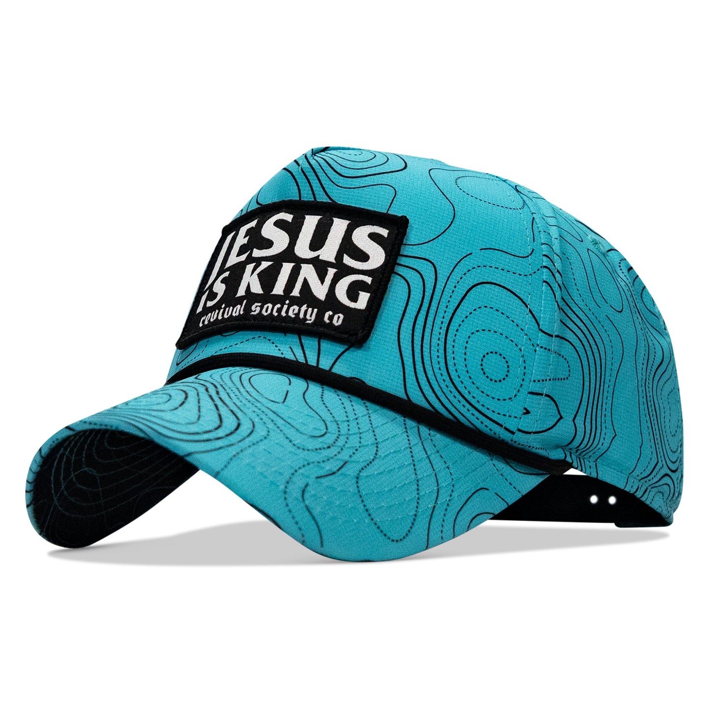 Jesus Is King Patch Weekender Snapback