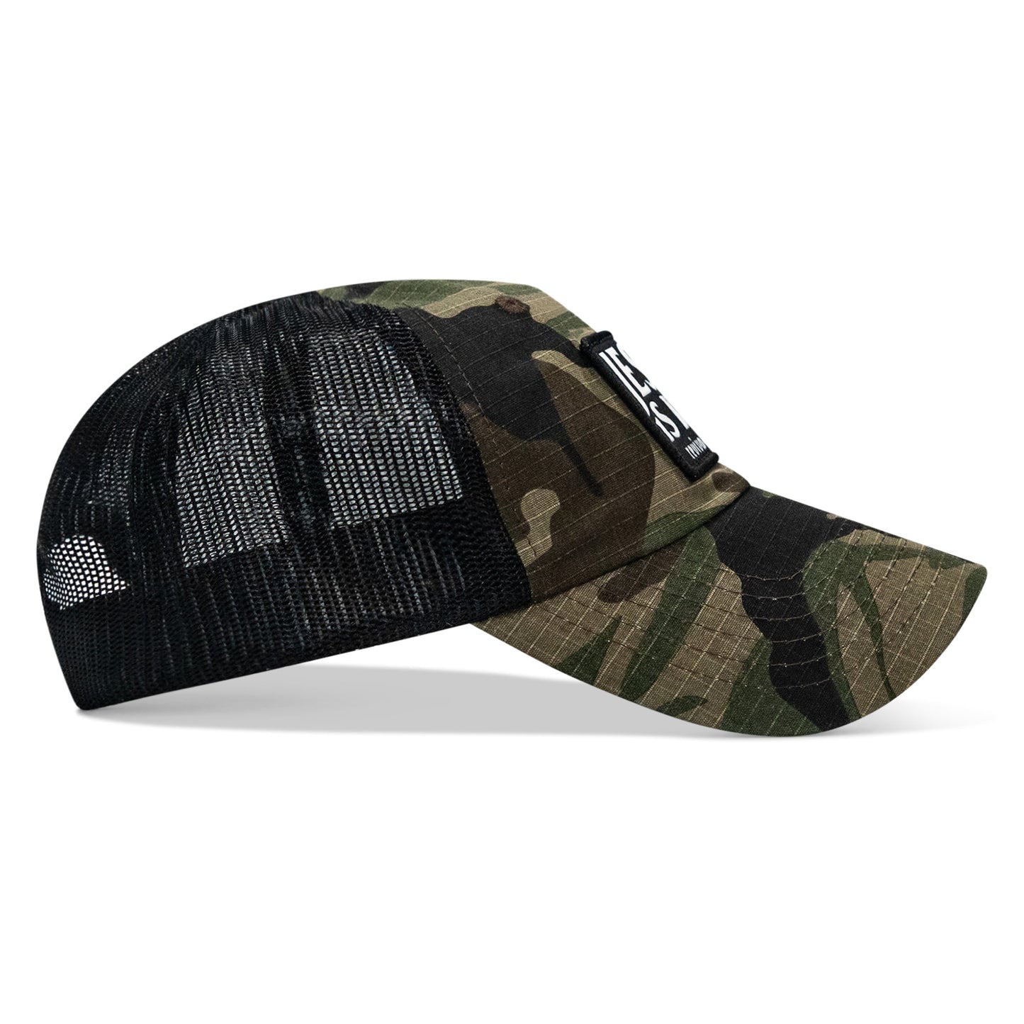Jesus Is King Patch Tactical Ripstop Mesh Snapback Hat