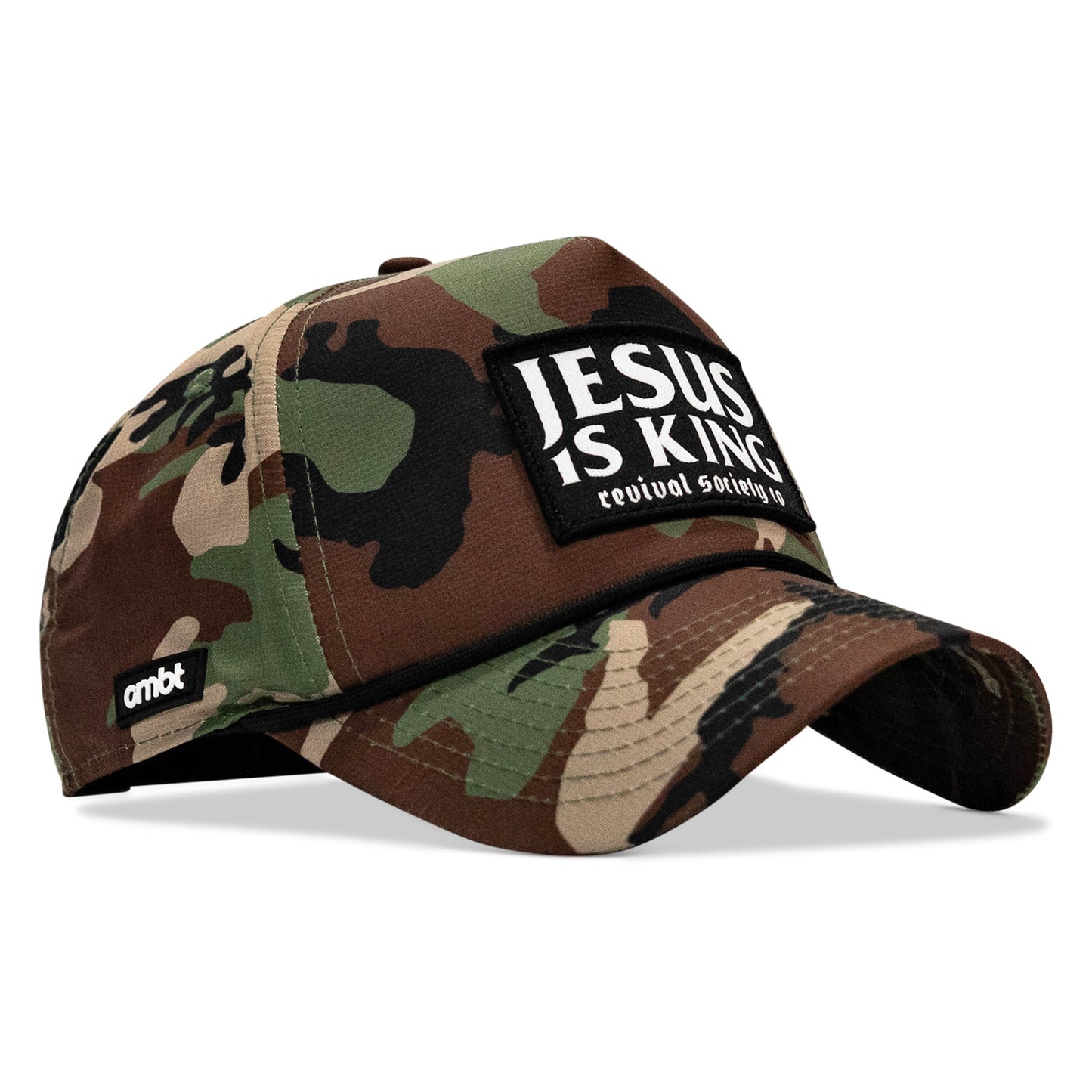 Jesus Is King Patch Weekender Snapback