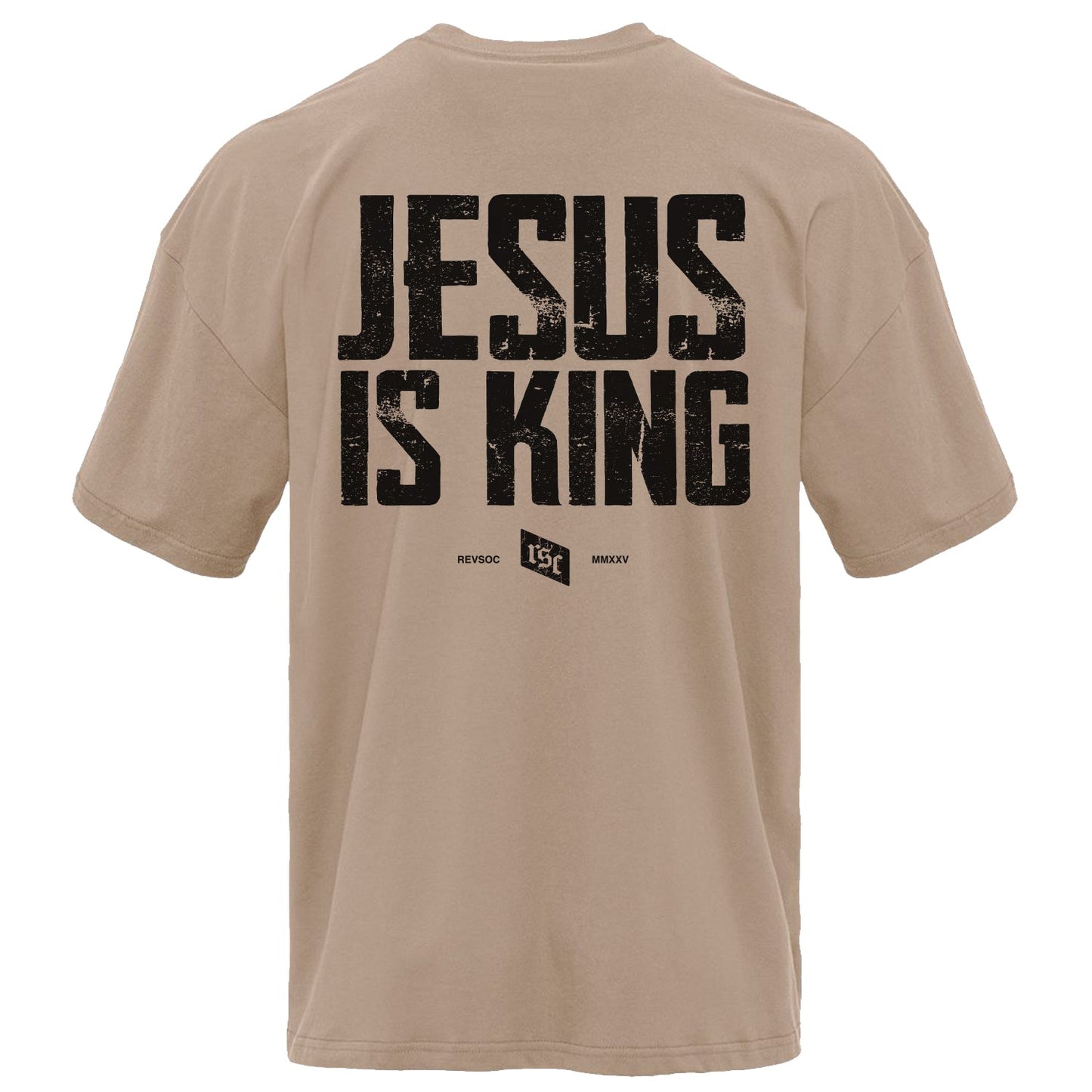 Jesus Is King Heavyweight Men's T-Shirt