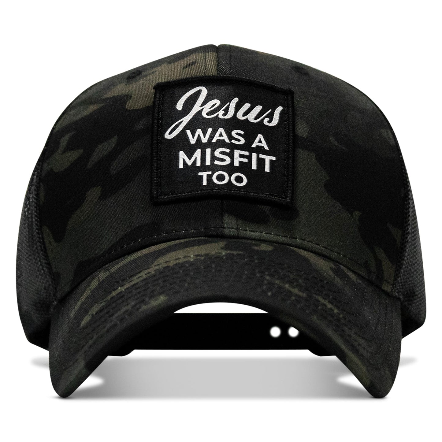 Jesus Was A Misfit Too Patch Snapback Hat