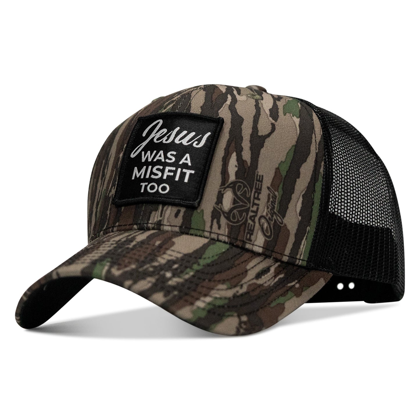 Jesus Was A Misfit Too Patch Snapback Hat
