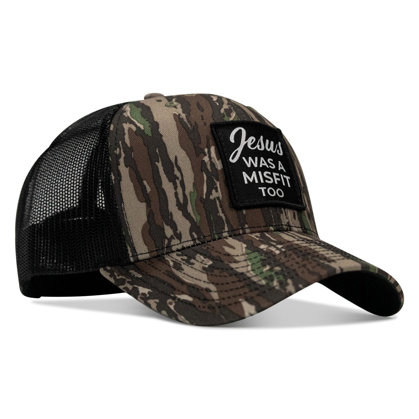 Jesus Was A Misfit Too Patch Snapback Hat