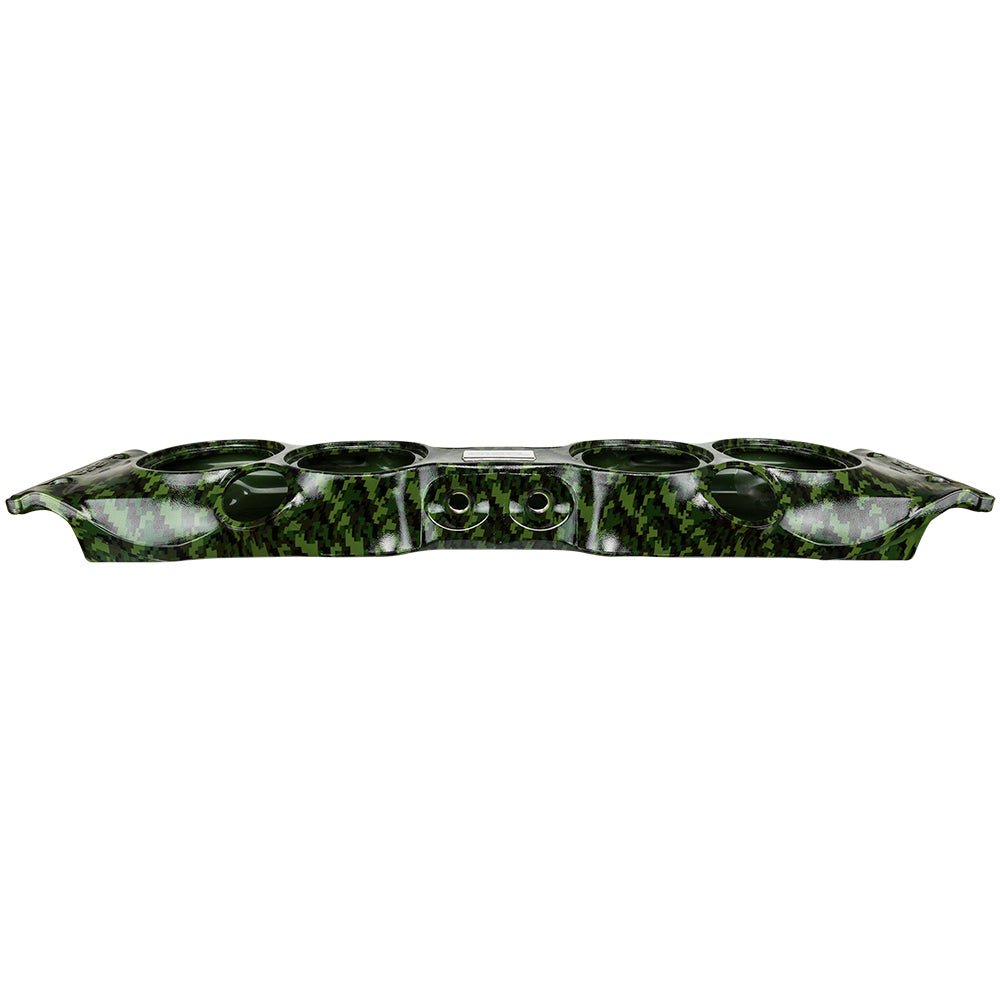 DS18 JK-SBAR/CMGR Exclusive Overhead Audio Bar System for JK/JKU Jeeps (4x 8" Speakers 4x3.72" Tweeters 2x1" Drivers) Camo Green