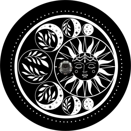 Moon Phase Around the Sun