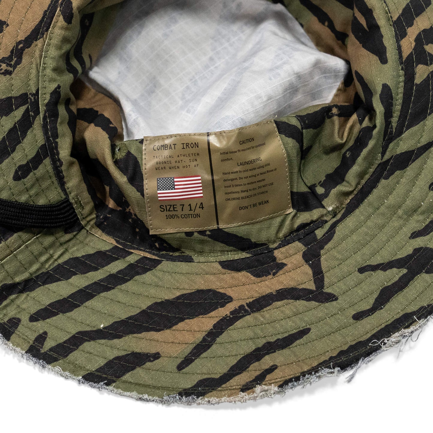 Distressed Ripstop Mid-Profile Tactical Boonie Hat