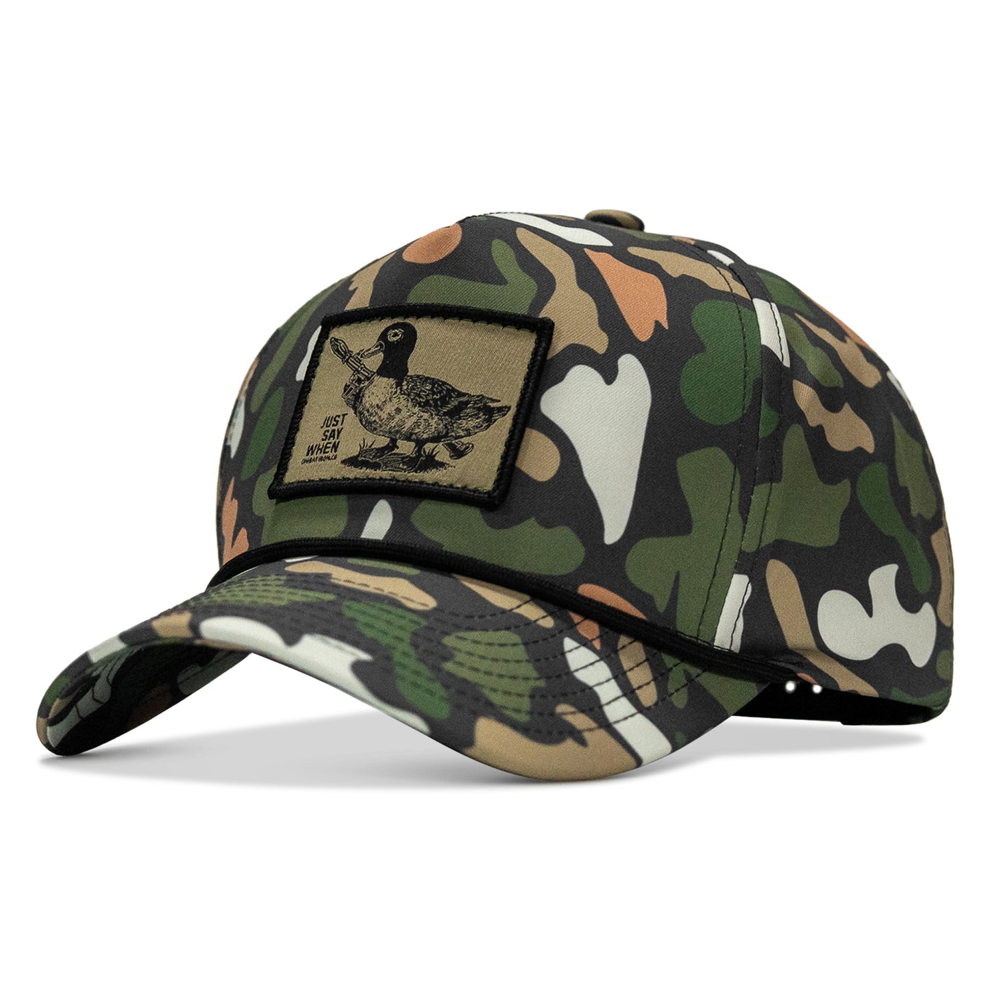 Just Say When Patch 5 Pannel Rope Snapback