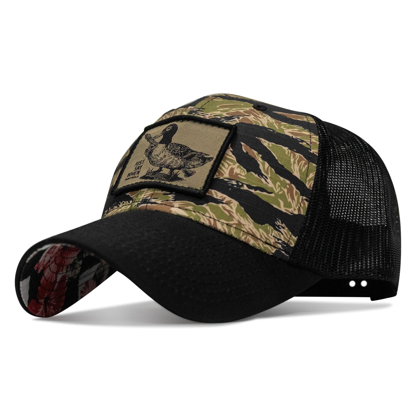 Just Say When Patch Original Ripstop Snapback Hat