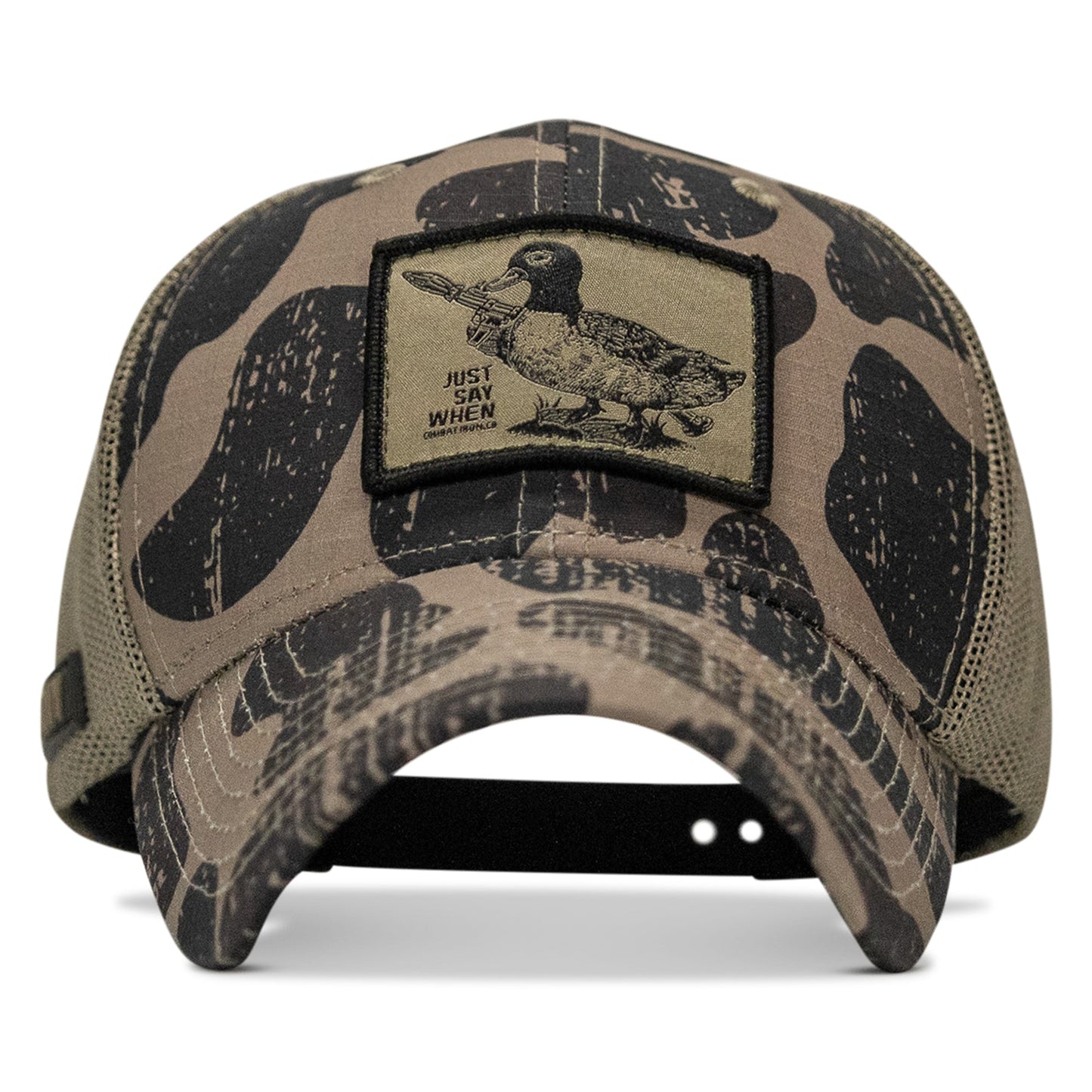 Just Say When Patch Original Ripstop Snapback Hat