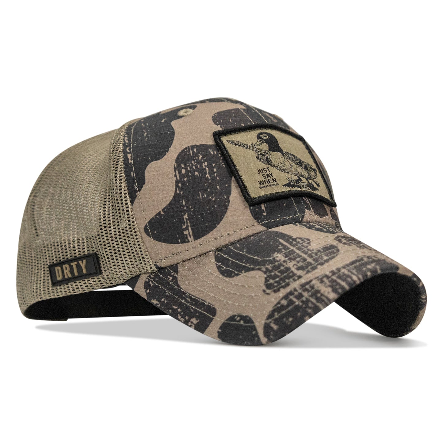 Just Say When Patch Original Ripstop Snapback Hat